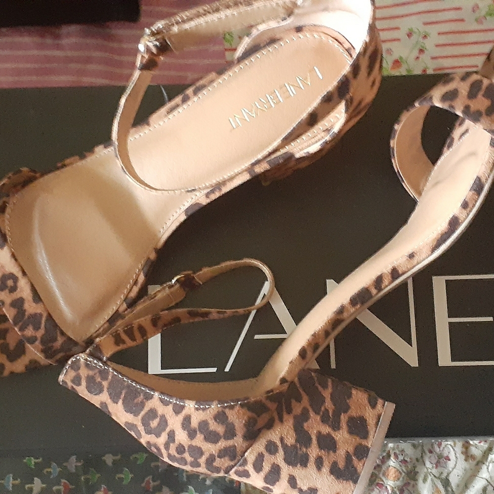 Lane Bryant Ankle Strap Block Heel